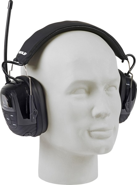 Bluetooth Gehörschutz mit Mikrofon, DAB+, FM, IPX4 wasserdicht