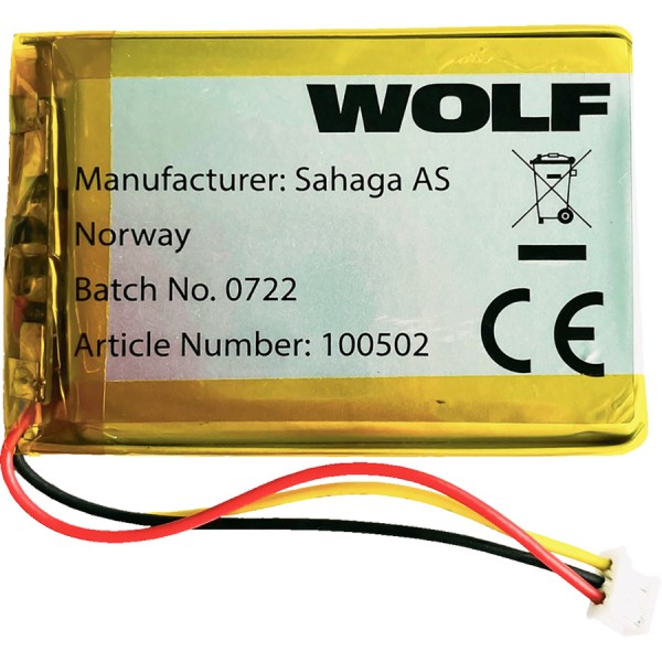 Leichter WOLF Akku 28 g – Hochleistungsenergieträger