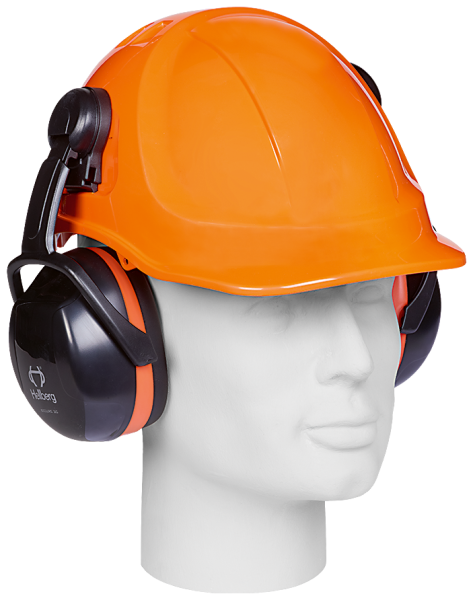 HELLBERG Helm-Gehörschutzkapseln SECURE 3C, orange robust