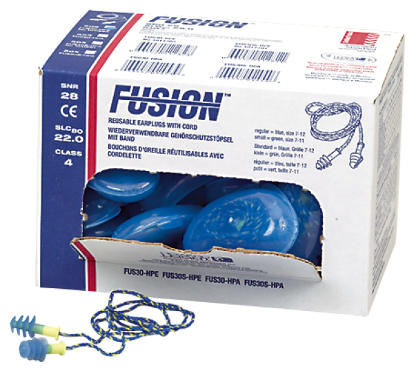HONEYWELL Howard Leight Fusion Gehörschutzstöpsel M/L, waschbar