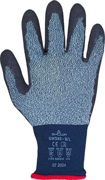 SHOWA Kältehandschuhe aus Acryl mit Latex-Beschichtung