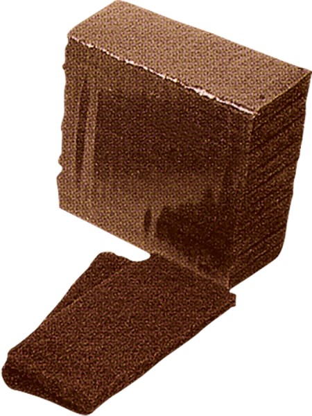 POLIVIT braunes Gerätescheuerpad 115x255 mm, robust und stark