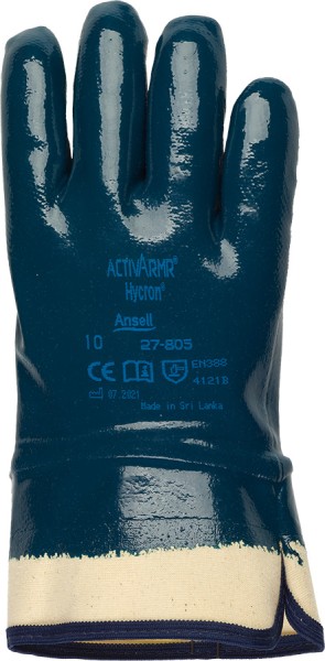 Ansell Activ Armr Hycron 27-805 Nitril Schutzhandschuhe Herren