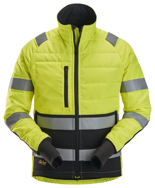 High-Vis, Jacke, leicht wattiert, Warnschutzklasse 2