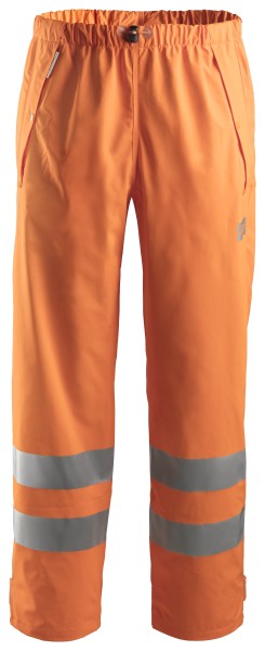 High-Vis, PU Arbeits-Regenhose, Klasse 2