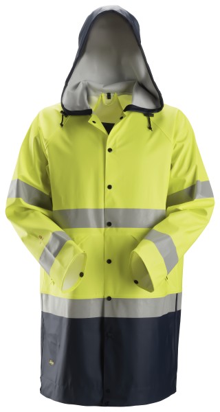 ProtecWork, PU-Regenjacke, Warnschutzklasse 3