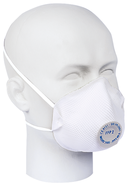MOLDEX FFP2 Einweg-Maske mit Ventil, ergonomisch geformt, 20 Stück