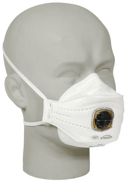 JSP SPRINGFIT FFP2 Einwegmaske mit Ventil und Nasenpad