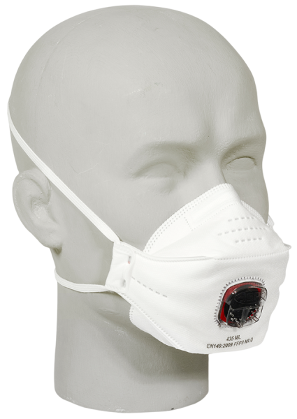 JSP SPRINGFIT FFP3 Einwegmaske mit Ventil, 10 Stück