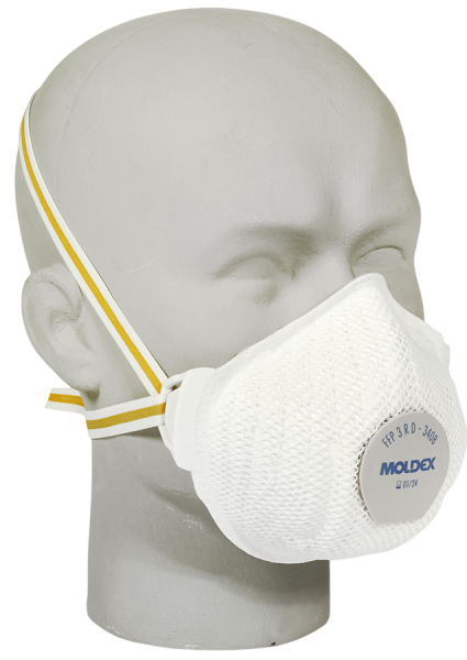 MOLDEX FFP3 Wiederverwendbare Partikelmaske mit ProValve Ventil