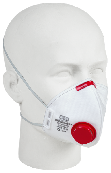 MSA AFFINITY FFP3 Einweg-Particlemaske mit Ventil, 15 Stück