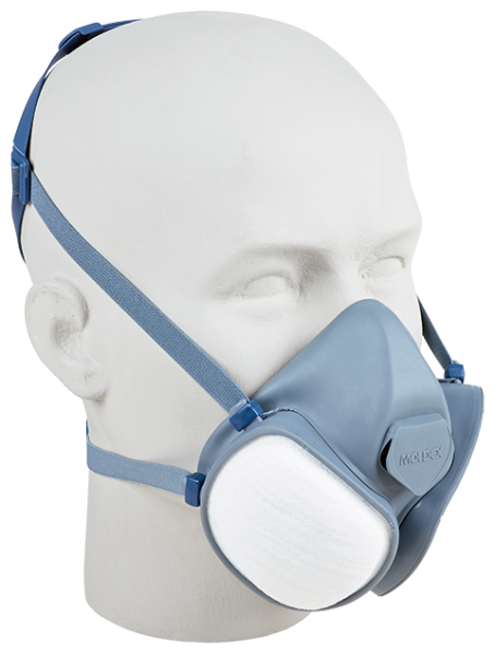 MOLDEX Atemschutz-Halbmaske COMPACT FILTER A2P3, wiederverwendbar