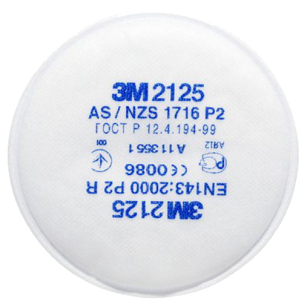 3M Partikelfilter P2 2125 für Serie 6000 Atemschutzmaske