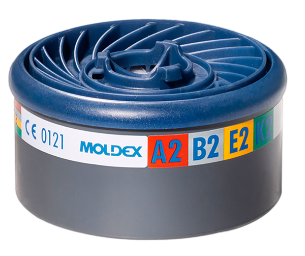MOLDEX Gasfilter A2B2E2K2, Mehrschutz für Serie 7000/9000