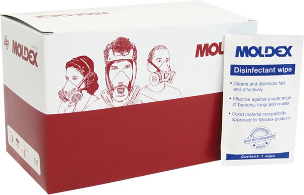 MOLDEX Desinfektionstücher – 40 Blister pro Box