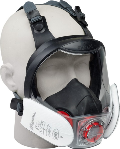 JSP FORCE 10 Vollmaske mit leichtem Kunststoff und grossem Sichtfeld