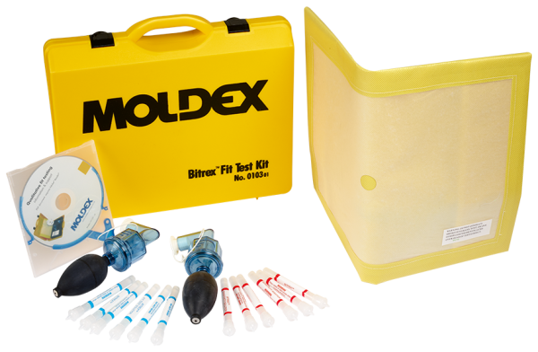 MOLDEX Dichtigkeits-Testset für Atemschutzmasken mit Verneblern