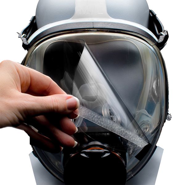 CLEANSPACE Schutzfolien für Vollmasken, 10er Pack, klar