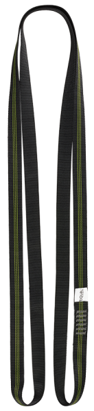 Bandschlinge VERTIQUAL LISKO schwarz 1,6 m 25 mm PES