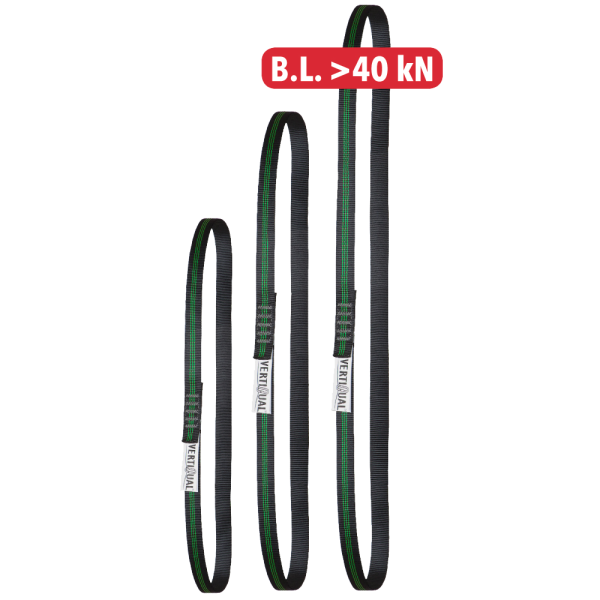 Bandschlinge VERTIQUAL Anillo 1,6 m 35 mm PES-Gurtband