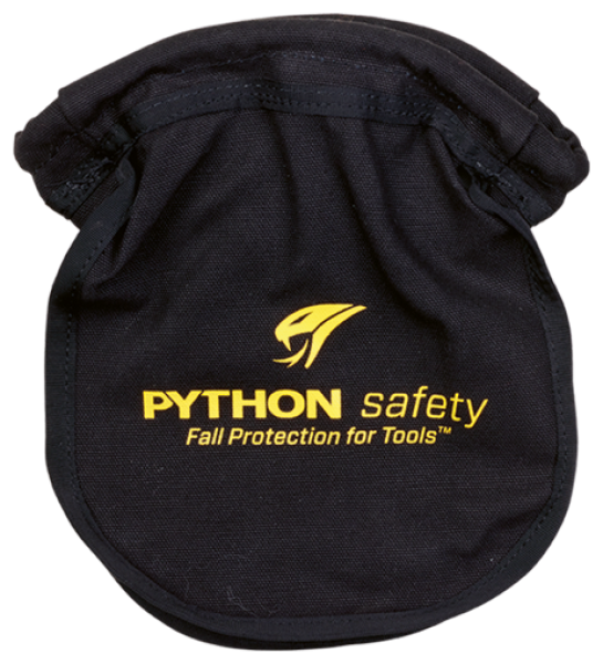 3M Python Safety Kleinteilebeutel Leinen schwarz 19x20 cm