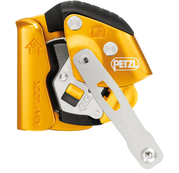 Petzl ASAP LOCK Aluminium Auffanggeraet mit Seilverriegelung