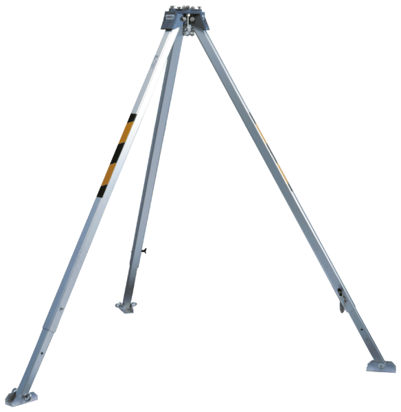 3M Aluminium Dreibein Stütze mit Höhenverstellung bis 235 cm