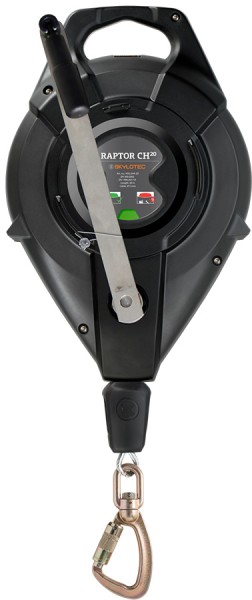 SKYLOTEC RAPTOR C20 Höhensicherung mit 20m Stahlseil und Windenfunktion
