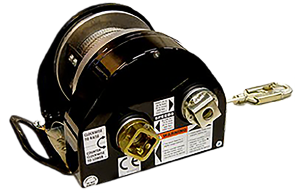 3M DBI-SALA Sicherheitswinde 27 m Edelstahlseil, Akku-/Handbetrieb