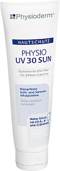 Greven Physioderm UV-Schutzcreme LSF 30, 100 ml, wasserfest