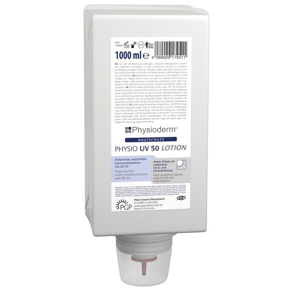 GREVEN Sonnenschutzlotion SPF 50, 1000 ml, wasserfest, parfümfrei