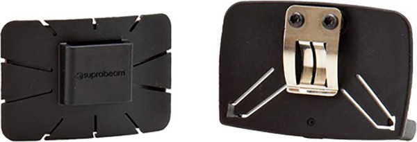 SUPRABEAM Klebeadapter für Helme – Stirnlampe Clip Set