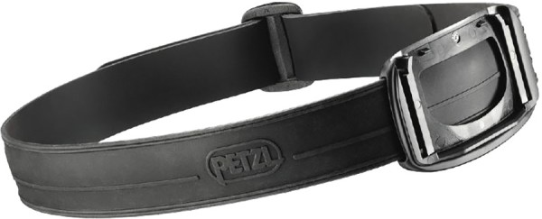 Petzl Befestigungsplatte mit Kautschukkopfband für Sicherungssysteme