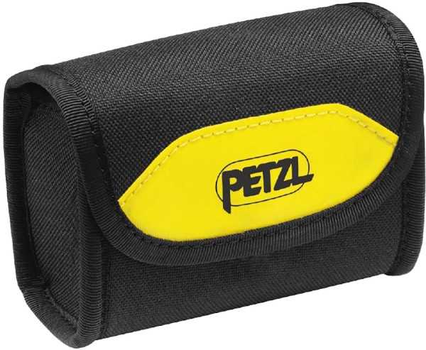 PETZL Kunststoff-Etui mit Gurtschlaufe und Druckknopf