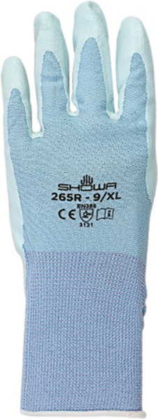 SHOWA Schutzhandschuhe, nahtloses Nylongestrick, Nitrilbeschichtet