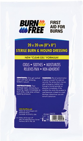 Hydrogel-Schaumstoffverband BURNFREE 20x20 cm steril