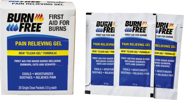 BURNFREE Hydrogel 20x3,5g sterile natürliche Wundgel-Packung