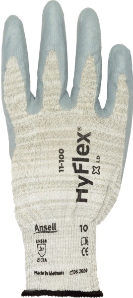 Ansell HyFlex 11-100 Antimikrobielle, Antistatische Nitril-Schutzhandschuhe