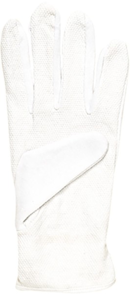 Resista Schutzhandschuhe aus weissem Baumwolltrikot mit PVC-Noppen