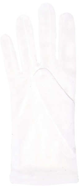 RESISTA Schutzhandschuhe aus feinem weissem Perlontrikot