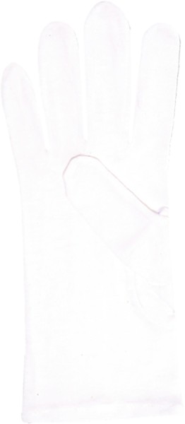 RESISTA Schutz-Handschuhe aus weissem Perlontrikot, leicht und robust