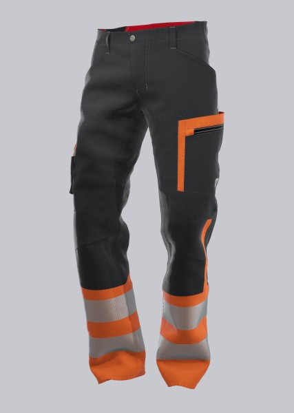 BP® Warnschutz-Hybrid-Hose Klasse 1 mit Knietaschen