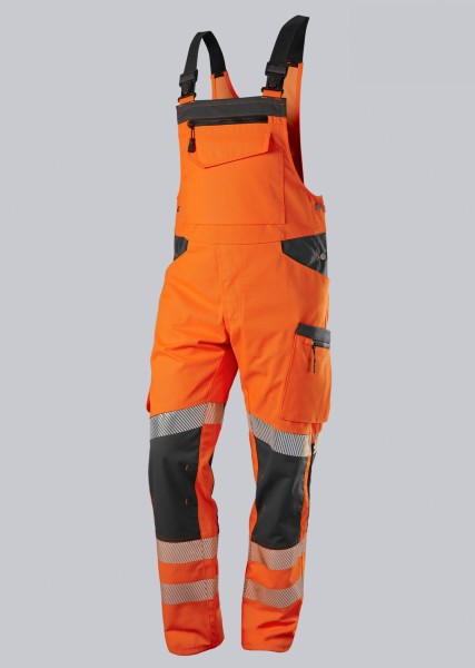BP® Warnschutz-Stretch-Latzhose mit Knietaschen
