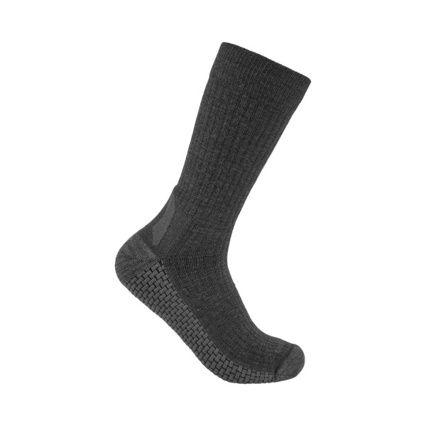 Force Grid Midweight Synthetic-Merino Wool Blend Crew Sock