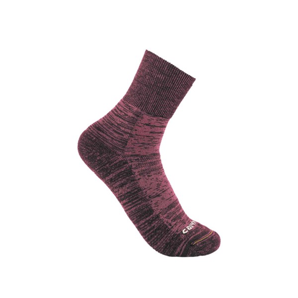 Twin Knit Midweight Short Crew Sock