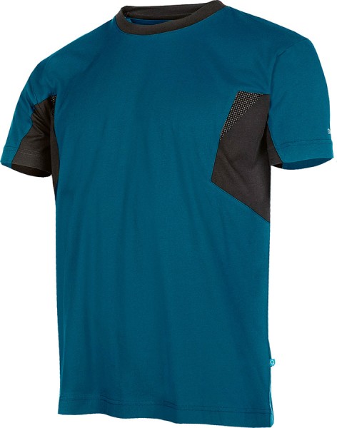 SYNQ TACKLER Jersey-T-Shirt petrolblau mit Reflektoren